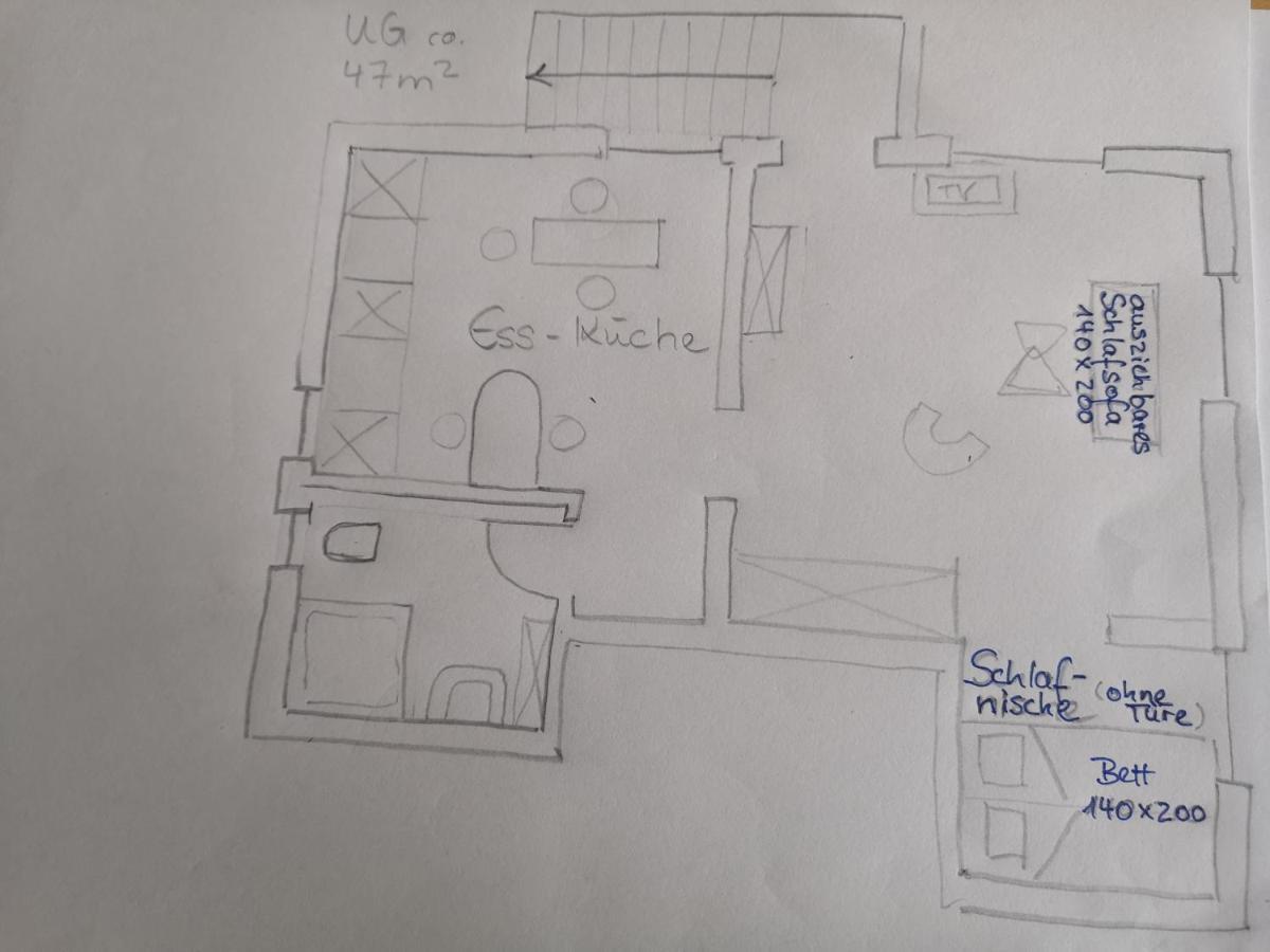 Freundliche Ferienwohnung Bad Urach Kültér fotó